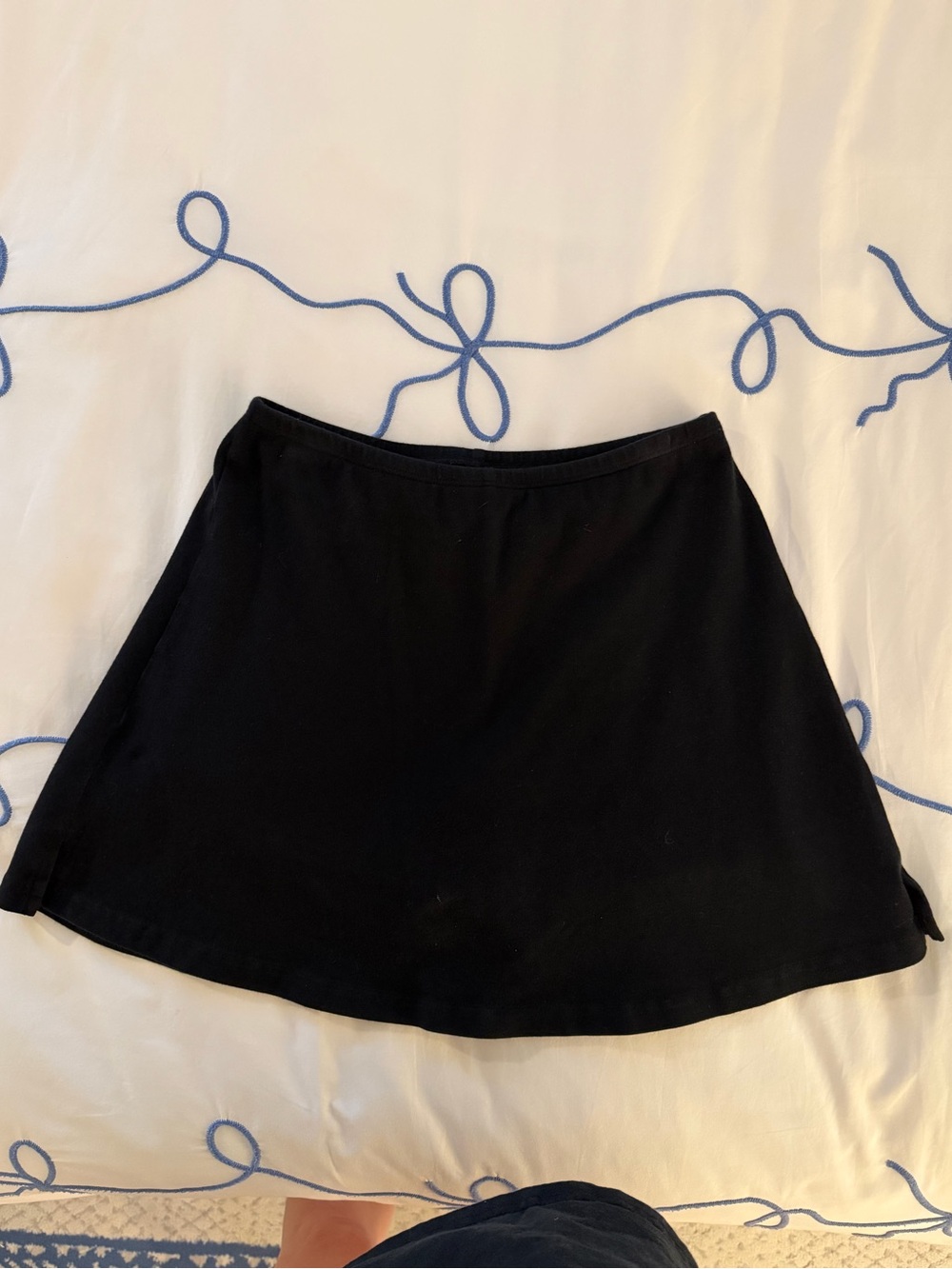 Los Angeles Apparel Black Mini Skirt
